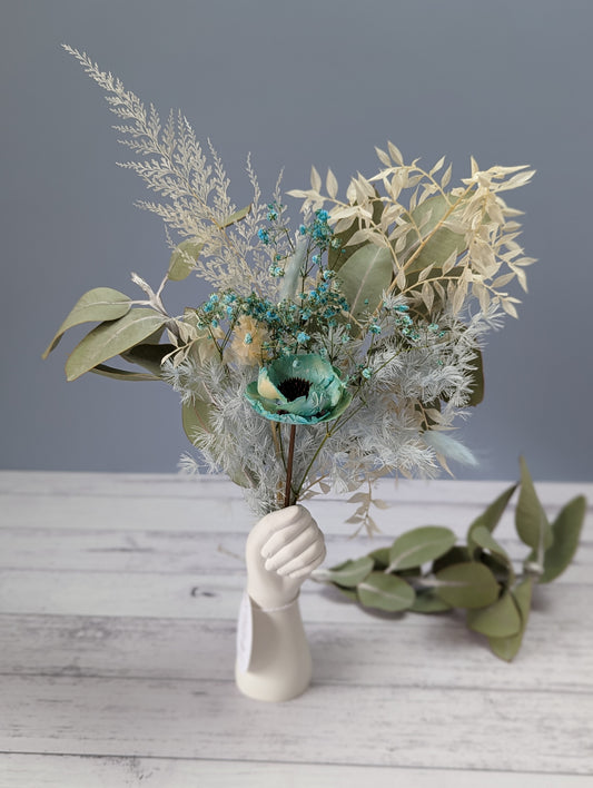 Elsa Floral Arrangement - Hand Vase